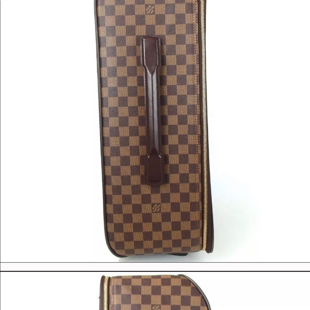 LOUIS VUITTON Damier Ebene Pegas 55 Travel Bag